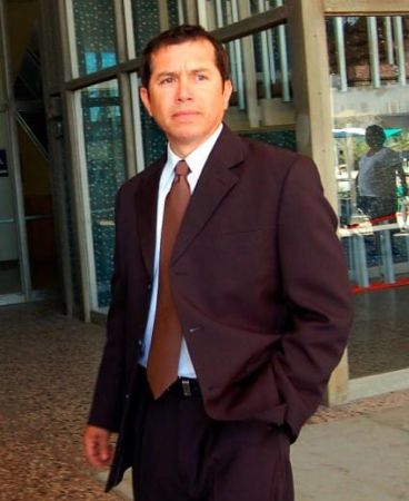 José Trinidad Marín at high court. 